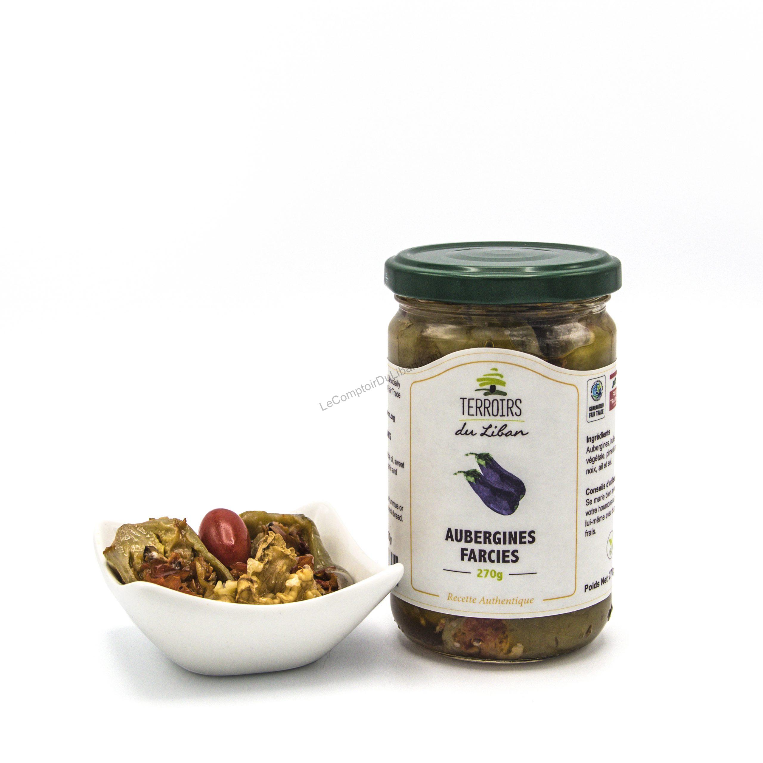 Aubergnes farcies Makdous