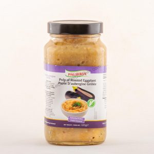 Purée d'aubergines grillées