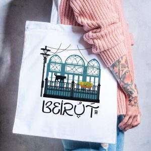 Tote bag BEYROUTH / BEIRUT