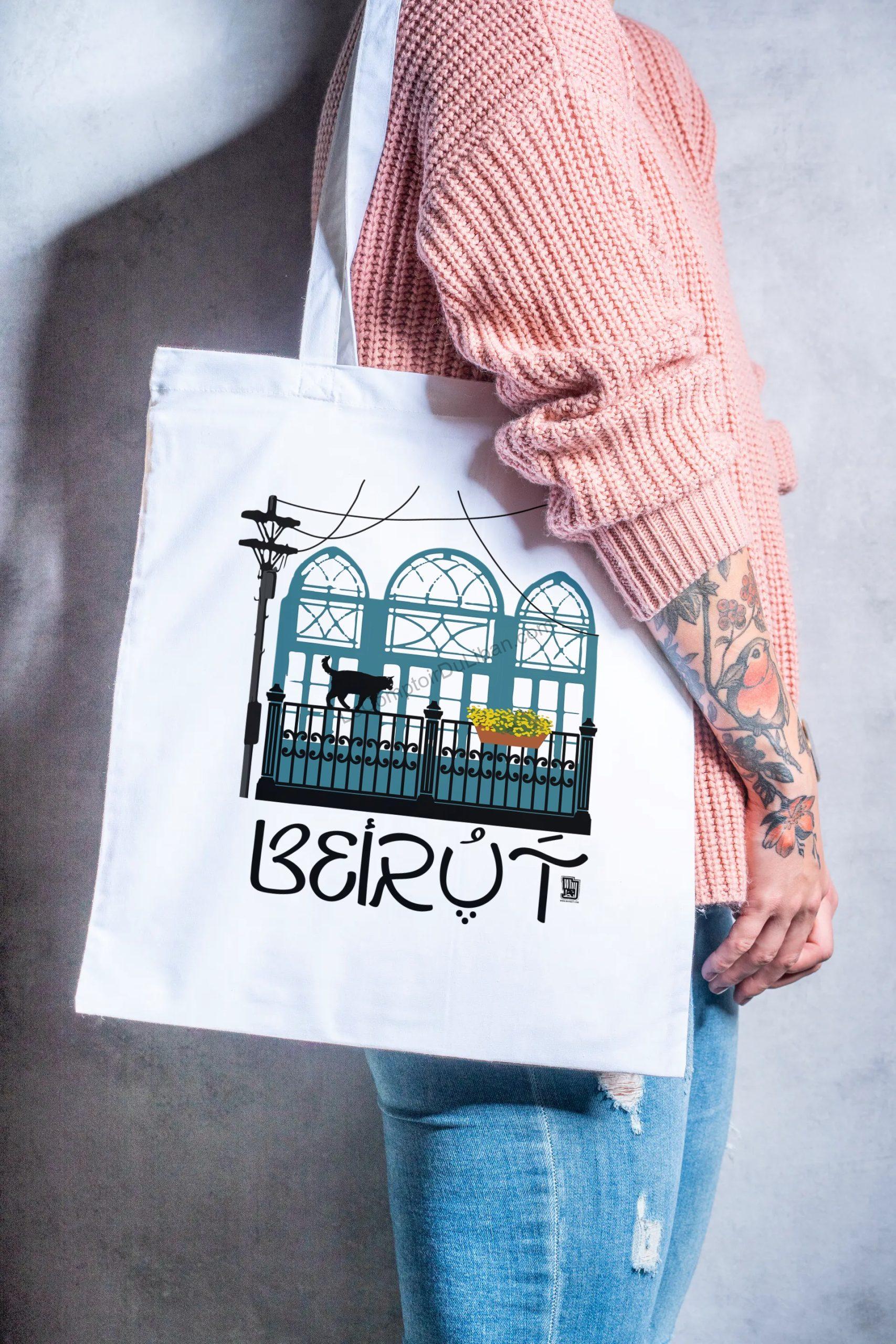 Tote bag BEYROUTH / BEIRUT