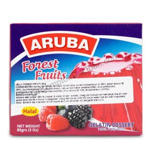 Préparation pour gelée de fruits rouges