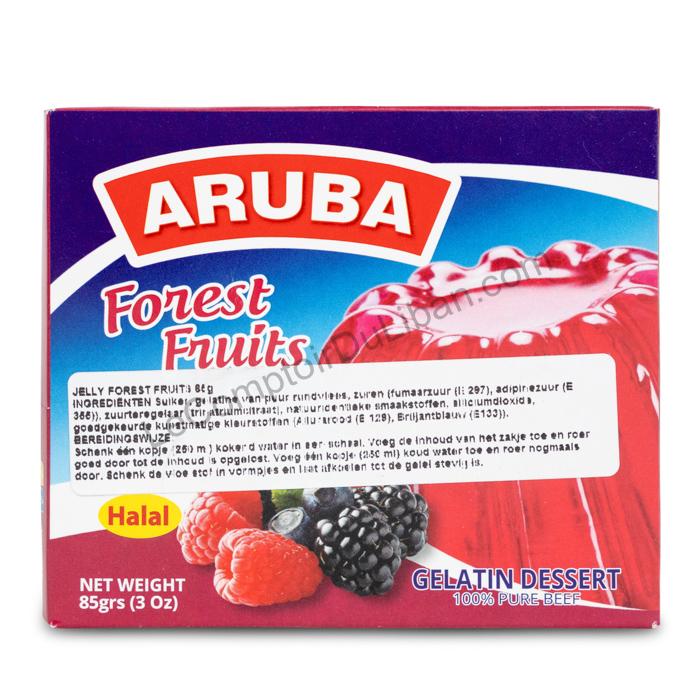 Préparation pour gelée de fruits rouges