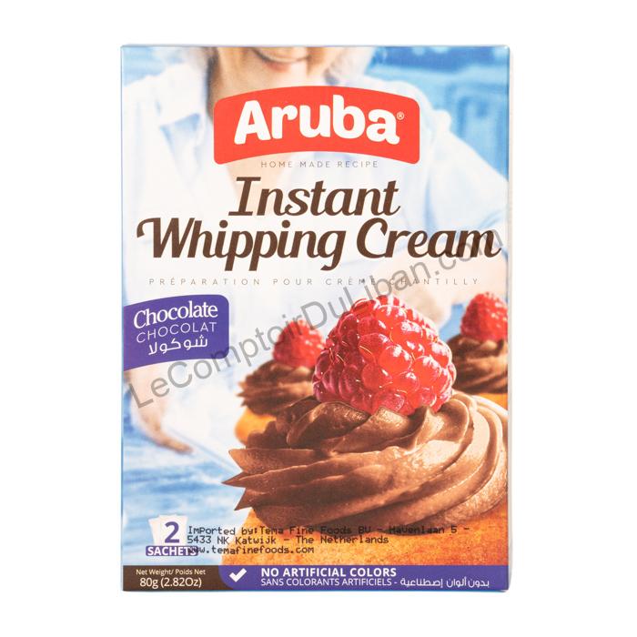 Crème Chantilly chocolat