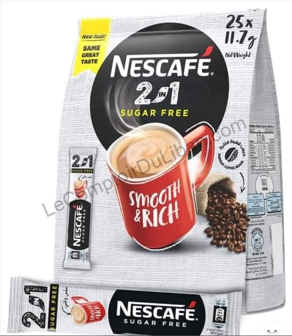 Nescafé 2 en 1 x 30 sticks