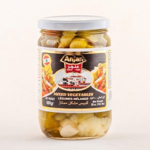 Mélange de légumes en saumure