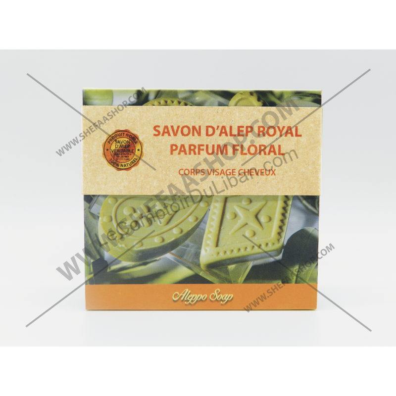 SAVON D'ALEP ROYAL AU PARFUM FLORAL
