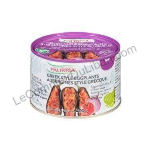 Aubergines dans une sauce d'oignon et de tomate 280gr