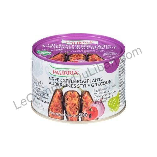 Aubergines dans une sauce d'oignon et de tomate 280gr