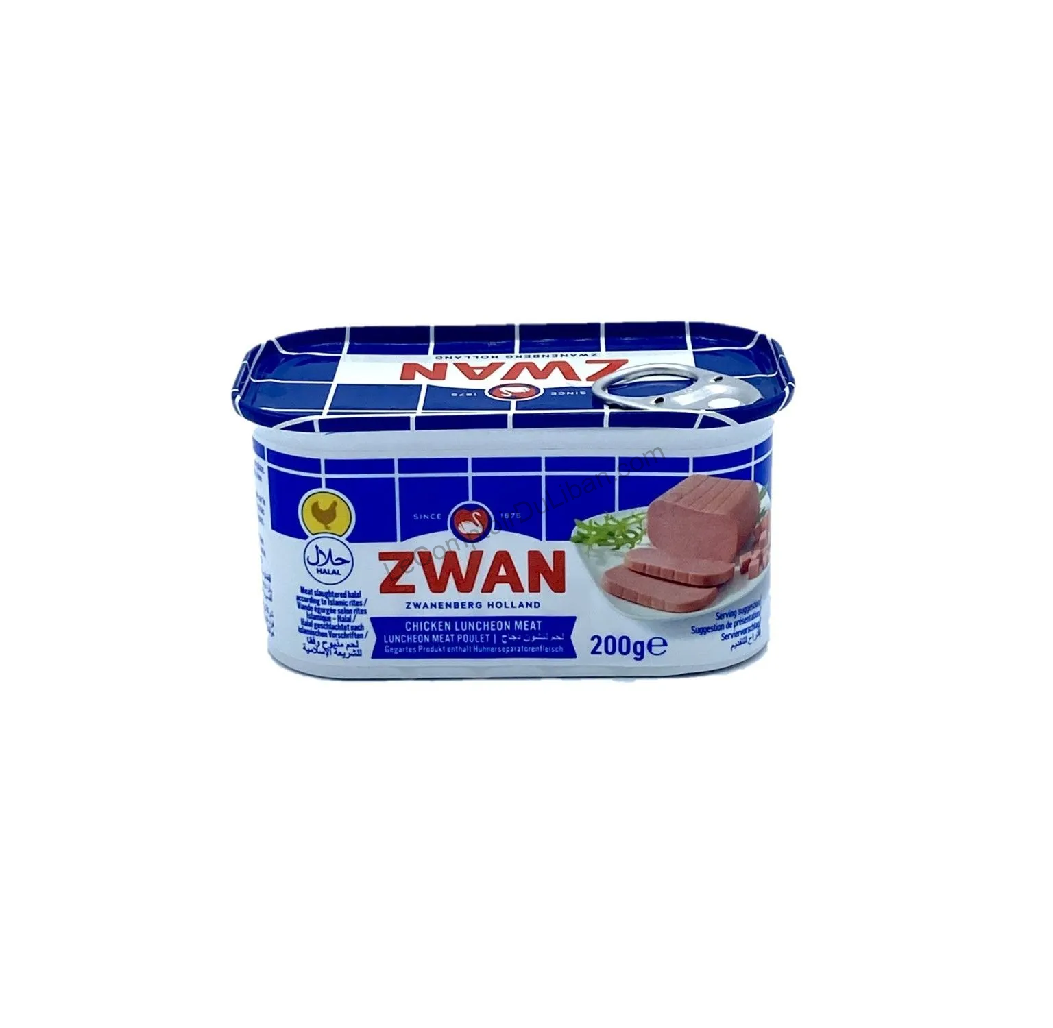 Luncheon Meat Poulet Zwan
