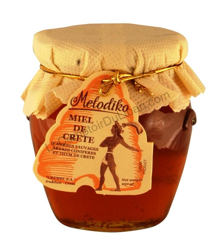 Miel de Crete d'herbe sauvage