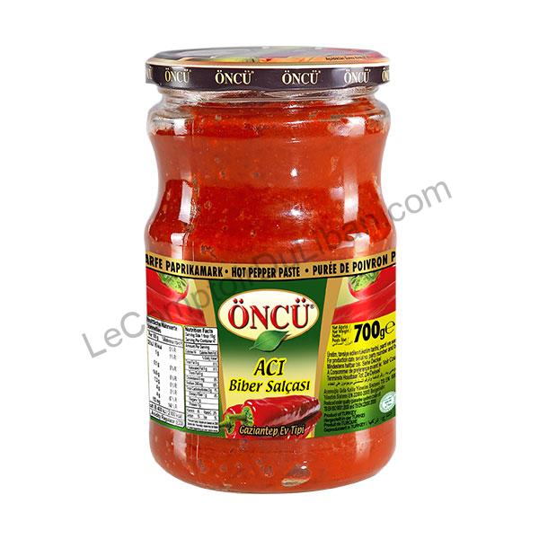 Purée de poivrons piquant