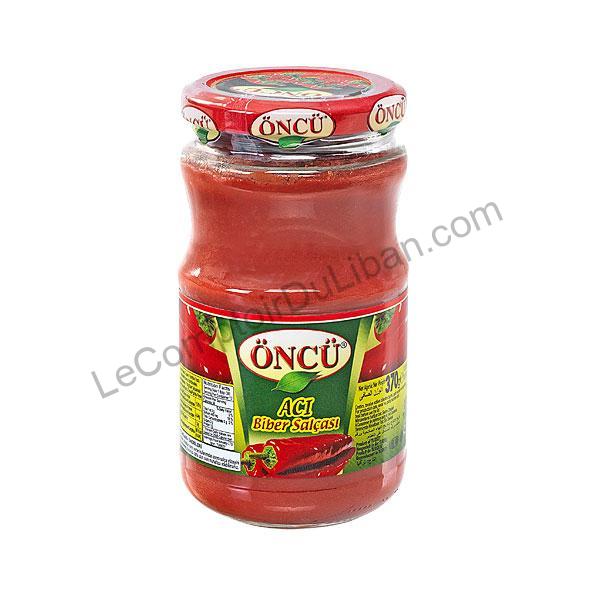 Purée de poivrons piquant 370gr